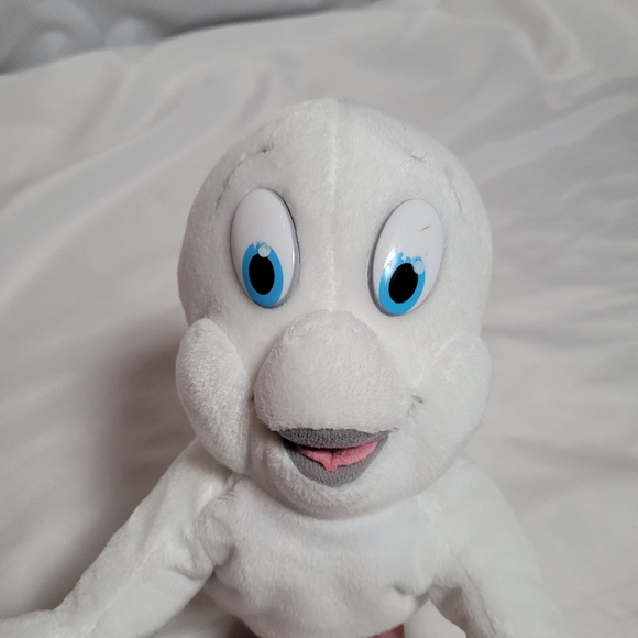 Vintage 1995 Dakin Casper The Friendly Ghost Plush Hand Puppet - Picture 2 of 12
